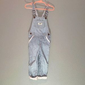 Oshkosh B'gosh pinstripe 3T overalls